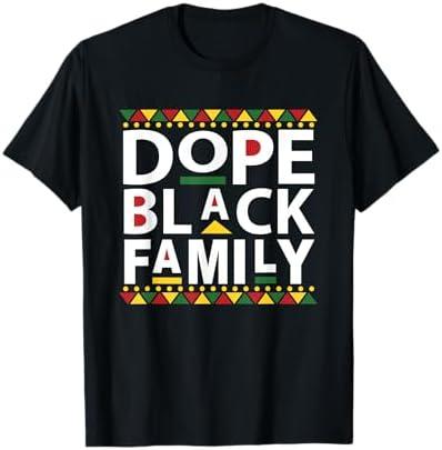 Dope Black Family Reunion Matching Family Picture T-Shirt M