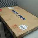 ANDY STAR Bronze 22x30 Oval Bathroom Mirror, Sturdy Stainless Steel Frame, Anti-Scratch Glass, Modern Brushed Bronze Finish, Easy Wall Mount