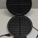 Cuisinart Waffle Maker, 1250W Round Classic Waffle Iron, 5-Setting Adjustable Browning Control, WMR-CANAS, Brushed Stainless