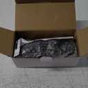 BESTTEN Keyed Entry Door Knob, Entrance Door Lock, Standard Ball, All Metal, Matte Black