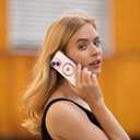 Magnetic Case for iPhone 14 Case for Women Girls Female [Compatible with Magnetic] Soft Luxury Love for iPhone 14 Phone Case [ Four Raised Bumper Shockproof] 14 Cove Pink