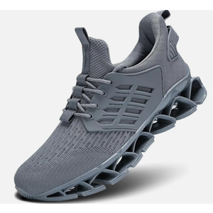 Grey Men's Athletic Wear Shoes, Size 43