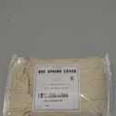 Box Spring Cover King/Cal King Size - Jersey Knit & Stretchy Wrap Around 4 Sides Bed Skirt for Hotel & Home, Beige