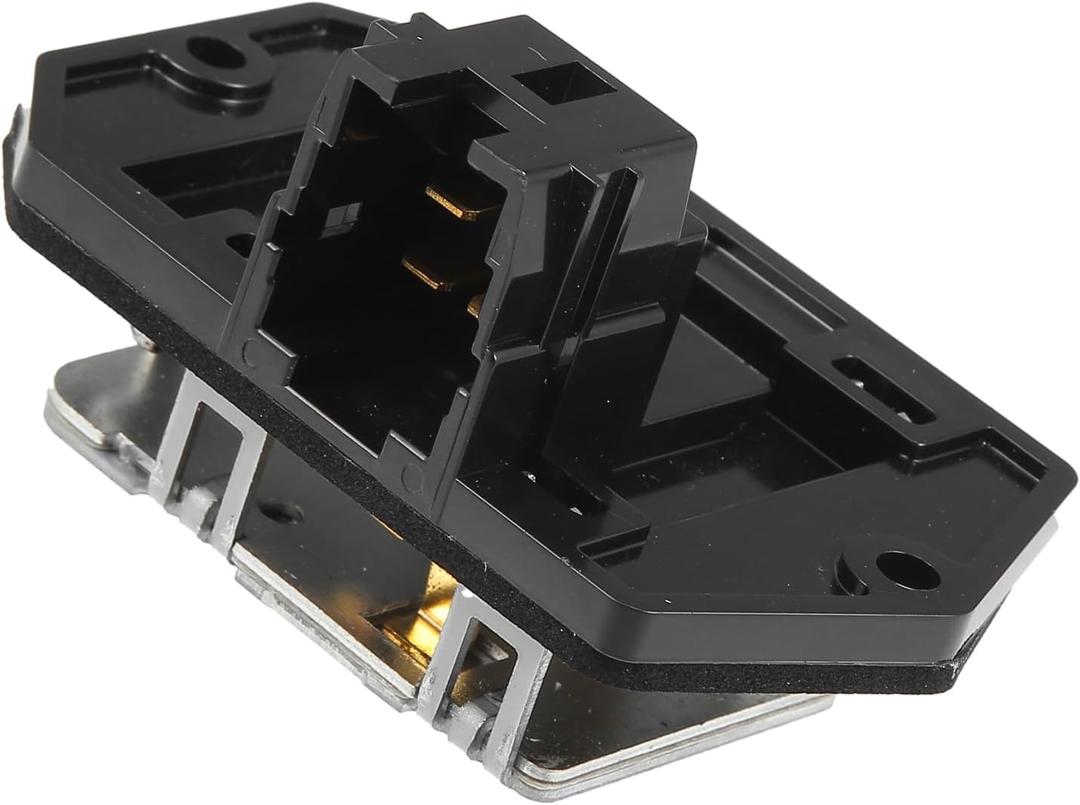 Motoforti HVAC Blower Motor Resistor, AC Blower Control Module, for Toyota RAV4 2001-2005, Metal Plastic, No.87138-42030, Black