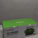 Ahopegarden Hydroponics Growing System Kit Indoor Herb Garden with Grow Light 12 Pods, with LCD Touch Panel Hydroponic Planter, Planting Height Up to 17", Grower Harvest Fresh Veggie Lettuce, Black