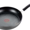 T-fal Ultimate Hard Anodized Nonstick Fry Pan 10.25 Inch Oven Safe 400F Cookware, Pots and Pans, Dishwasher Safe Black