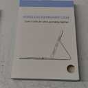 Cousper for iPad Mini 7 Keyboard Case A17 Pro 2024/iPad Mini 6 Generation Case with Keyboard 2021 8.3 Inch, Pencil Holder, 7 Color Backlit Detachable Keyboard Cover for iPad Mini 7th/6th Gen,Pinegreen