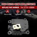 A/C Mode Door Actuator Fit for Altima 2013-2018,Maxima 2016-2021,Murano 2015-2021,Pathfinder 2013-2020,Titan 2016-2021,HVAC Heater Blend Door Actuator Altima Replace for 27731-3SB0A