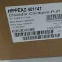 Hippeas Chickpea Puffs, Groovy White Cheddar, 0.8 Ounce (Pack of 30), 3g Protein, 2g Fiber, Vegan, Gluten-Free, Crunchy, Plant Protein Snacks, Best Before: 08/05/2025