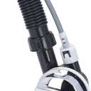 Aramox Overflow Drain Pipe, Bathtub Overflow Drainer Concealed Flexible SPA Bathtub Overflow Drain Pipe for Kitchen Bathroom