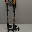 Cascade Mountain Tech Lightweight Aircraft-Grade Aluminum Trekking Poles with Extended Down Grip Plus Tip Kit