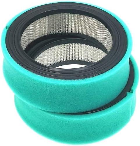 2 Pack 235116 Air Filter With 237421 Pre Filter Replace Kohler 235116-S,25 883 03,25 883 03-S,John Deere AM31400,Tecumseh 32008 Fits Kohler K241 K301 K321 K482 K161 K181NL M8 M10 M12 Engine