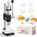 Bath Bomb Press Machine with 4 Molds for DIY Soap Making Kit
Manual heavy duty press, makes bath bombs soap bars, adjustable height, ideal for DIY crafters beginners & small business use