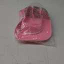 Felt Cowgirl Hat for Women and Men, Costume Accessories (14.8 x 10.6 x 5.9 Inches) Rose