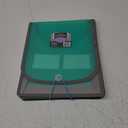 C-Line 1-Pocket Vertical Expanding Backpack Organizer File, 1 File, Color May Vary (58700), Green, 1" x 10 1/4" x 12 3/4"