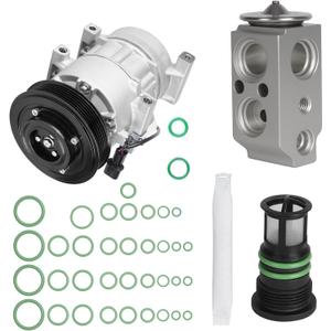 TadaMark A/C Air Conditioner Compressor Repair Kit Fit for Hyundai for Accent 1.6L 2014-2017 fit for KT-4705