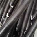 YOROXRG 24 Pack Black Taper Candles, 7-8 Hours Burn Time, Unscented, Smokeless and Dripless, 0.75 x 10 Inch Dinner Candle Set for Halloween, Household, Wedding, Party and Home Décor Candlesticks