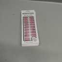 4 x MOOYIYAN Gloss Nail Strips|Uv Free|22 Pcs,Gel Nail Stickers|Long Lasting Two Weeks and Easy to Apply&Remove|Powder Blue Spot