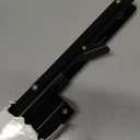 Folding Shelf Brackets, 2 Pcs Heavy Duty Collapsible Shelf Bracket, DIY Wall Mounted Folding Table Hinge, Space Saving for Bench Table with Screws (Black, 10 in)