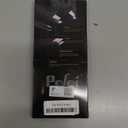 Pefei Tweezers Set - Professional Stainless Steel Tweezers for Eyebrows - Great Precision for Facial Hair, Splinter and Ingrown Hair Removal (Black)