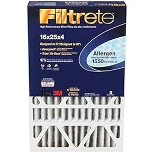 3M Filtrete Ultra Allergen Healthy Living Deep Pleat Furnace Filter - 16x25x4