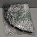 Arotive Microfiber Bathroom Rugs, Shaggy Soft and Absorbent Bath Rug, Non-Slip, Thick Plush Machine Washable Dry Bath Mats for Bathroom, Tub and Shower, 24x24, Black, Round