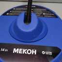 MEKOH 14 Electric Pressure Washer Surface Cleaner Attachment, 2500 PSI Universal Power Washer Accessories for Driveway Sidewalk Deck Patio Concrete Cleaning, 1/4" Quick-Connect, Dual Rotary Nozzles