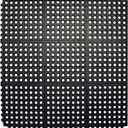 Envelor Interlocking Rubber Floor Mat Restaurant Kitchen Mat for Floor Anti Fatigue Bar Mat Door Mat Non - Slip Mat Indoor Outdoor Shower Pool Drainage Mat Durable Garage Flooring 36 x 36 Inch