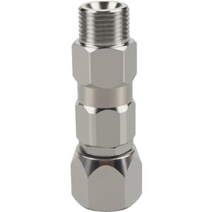 Sprayer Joint 3/8 inch 360 Degrees Rotate Stainless Steel Airless High Pressure Spray Gun Hose Swivel Joint Connector Accessories for Graco Paint Sprayers Hose (3/8 inch)