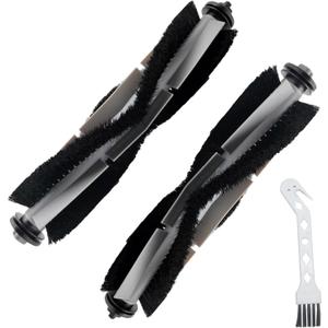 Main Roller Brush Accessories for AIRROBO T20+ Robot Robotic Vacuums, for AIRROBO T20+ Main Brush Replacement Part 2Pcs