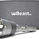 New V3 PRO 385-395nm Black Light UV Flashlight  High Definition Ultraviolet - High Power and Long Range Professional Grade Beam Best for Professional/Commercial Use  USA Stock