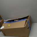 Extea Large Cat Litter Box with High Sides,Cat Boxes for Indoor Cats,Cat Litter Pan for Kitty,Litter Box with Low Entry,Easy to Clean,Anti-Splashing,23.6" x15.7" x6.2" (Green)