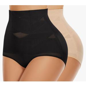 No Brand High Waisted Shapewear for Women Tummy Control Panties Slimming Body Shaper Compression Underwear Stomach Girdle XL