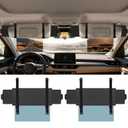 Veharvim Sun Visor Extender for Car (Polarized, UV400, PC Lens, 2 Side Sunshade), Car Visor Extender Sun Blocker, Visor Extender Attachment, Anti-Glare Sun Visor Accessory for Safe Driving (2 Pack)