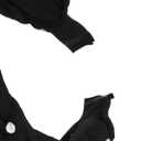 1-Pack Polka Dot Print Cross Bbraided Cloth Headband, Fashion Hairbands, Women's High Elastic Headbands, Simple Headwear Accessories for Women and Girls (Polka Dot-Black, One Size)