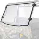 KEMIMOTO Front Windshield Compatible with Ranger Midsize 570 500 SP/Crew 2016-2025, Scratch Resistant PC UTV Windshield Compatible with 2015-2021 Ranger ETX EV Accessories Parts (Not Fit FullSize)