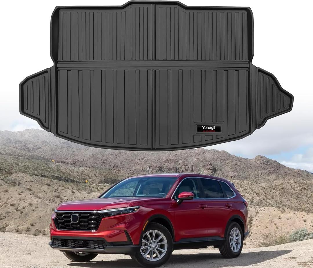 Custom for 2023-2025 2026 Honda CRV (Non Hybrid) Cargo Mats Lower Trunk Liner All Weather TPE Protection Mat Accessories (for 2023-2025 Honda CR-V Lower Trunk Mats