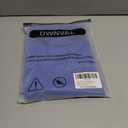 Dwnval Womens Basic Summer Short Sleeve Crewneck T Shirt Raglan Ribbed Knitted Slim Fit Casual Going Out Tops (Blue, L)