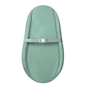 Blissful Diary Baby Changing Pad with Waterproof Lining Foam, Includes a Soft & Washable Cover, Contoured Changing Table Pads for Dresser Top with Non-Slip Bottom, 3216 (Green, Avocado)
