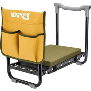 Garden Kneeler and Seat, Foldable Garden Stool, with Kneeling Pad & Bag
Garden kneeling pad, Garden stools for seniors, Gardening essentials, Gardening gifts