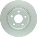 BOSCH 14011522 QuietCast Premium Disc Brake Rotor - Compatible with Select Audi A4, A4 Allroad, A4 Quattro, A5, A5 Quattro, A6, A6 Quattro, Allroad, Q5; REAR - Single