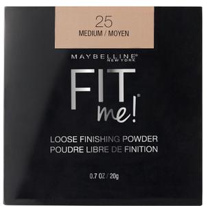 Maybelline Fit Me Loose Setting Powder, Face Powder and Finishing Makeup, Medium, 1 Count (0.7 Ounce (Pack of 1))
