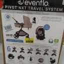 Evenflo Pivot NXT Travel System with LiteMax NXT Infant Car Seat (Latte Tan)