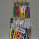 10Pcs Paint Brushes for Kids, Anezus Kids Paint Brushes Toddler Large Chubby Brushes Round and Flat Preschool Painting Brushes for Washable Paint Acrylic Paint