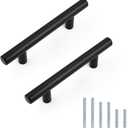 Black Cabinet Pulls 3 Inch Arch Twisted Matte Black Handles Drawer Kitchen Cupboard Bathroom Dresser Cabinet Hardware Zinc Alloy 3 Pack