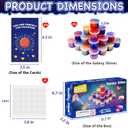 28 Pack Valentines Day Gifts for Kids, Valentines Galaxy Slime with Valentines Cards Kids Stress Relief Fidget Set Valentines Day Gifts for School Classroom Exchange Prize Party Favors Supplies