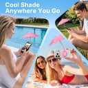 Phone Umbrella for Sun Shade Magnetic: Universal Thumbs Up Cell Phone Umbrella for iPhone Sunshade UV Protection Teen Girl Women Gifts for Mothers Day Pool Travel Beach Accessories Vacation Essentials