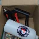 Tool Daily Short Pressure Washer Gun with Foam Cannon, 1/4 Inch Quick Connector, with 5 Pressure Washer Nozzle Tips, 1 Liter