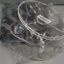 Plug in Pendant Light, Hanging Light with Plug in Cord with Dimmable Switch, Hanging Lamp with 15 ft Clear Cord, Black Pendant Light Fixture for Bedroom Kitchen Living Room