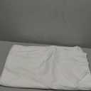 GFCC 8FTX10FT White Backdrop Background for Photography Photo Booth Backdrop for Photoshoot Background Screen Video Recording Parties Curtain